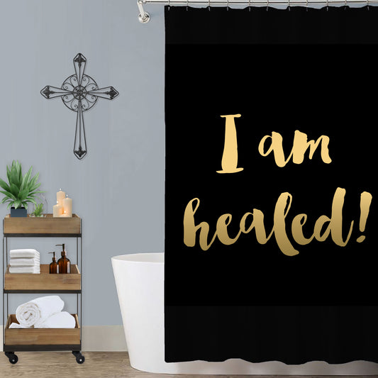 I Am Healed- Shower Curtain